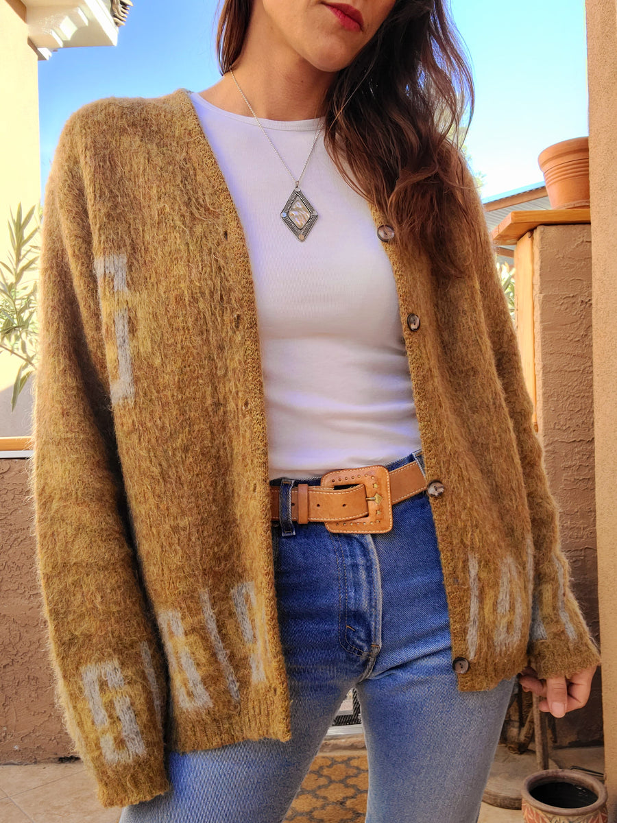 70s Mohair Cardigan