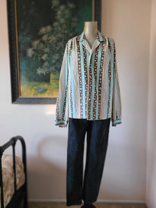 Vintage Graff Abstract Blouse