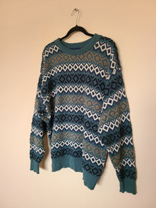 Cozy 90s Cotton Knit Sweater