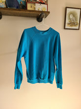 Load image into Gallery viewer, Vintage Turquoise Blue Crewneck