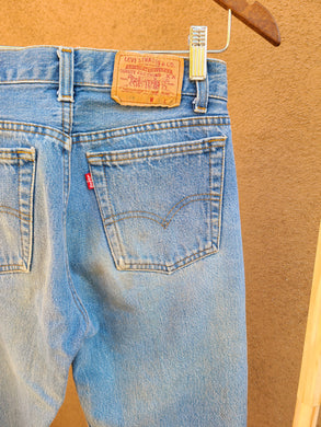 Perfect pair of faded Levi's 501s