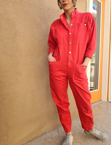 Lil Red Corvette 80s Jumpsuit/Coverall