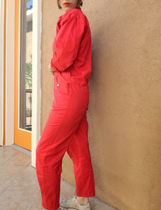 Lil Red Corvette 80s Jumpsuit/Coverall