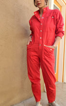 Load image into Gallery viewer, Lil Red Corvette 80s Jumpsuit/Coverall