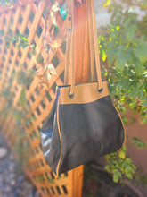 Load image into Gallery viewer, 80s Black and Tan Capezio Bag