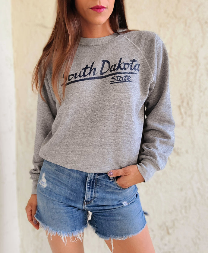 Vintage South Dakota Raglan Sweater