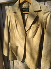 Load image into Gallery viewer, 70s Genuine Brazilian Leather Blazer