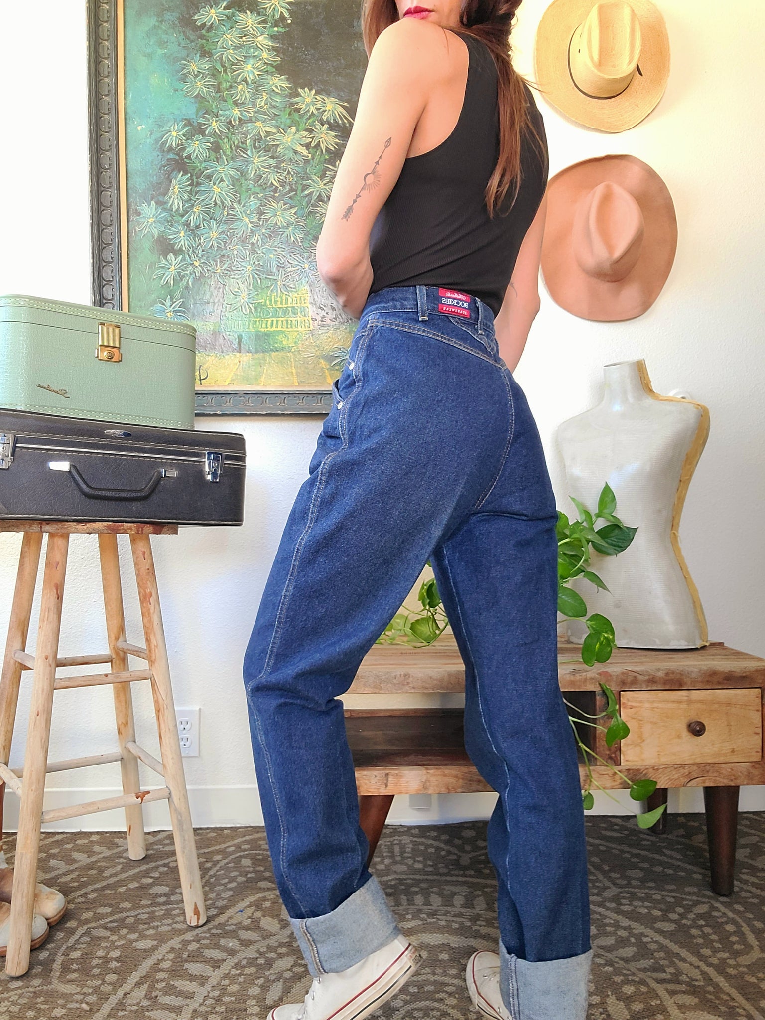 Vintage Colorado Rockies Xlong Indigo Jean – L'antico Vintage Co.