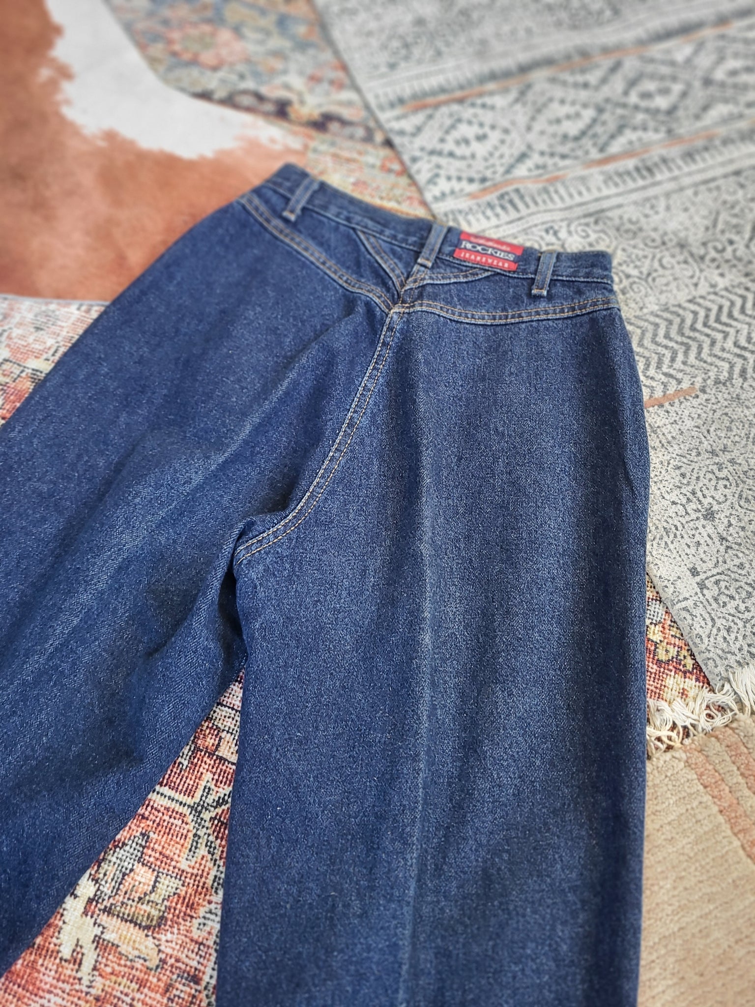 Vintage Colorado Rockies Xlong Indigo Jean – L'antico Vintage Co.