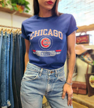 Load image into Gallery viewer, Chicago Cubs Vintage Champion tee