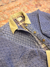 Load image into Gallery viewer, Quilted Denim/Cordoroy Coat