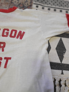 Oregon or Bust 70s/80s Ringer Tee