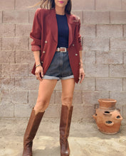 Load image into Gallery viewer, Perfect Burnt Orange 80s Liz Claiborne Blazer