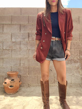 Load image into Gallery viewer, Perfect Burnt Orange 80s Liz Claiborne Blazer