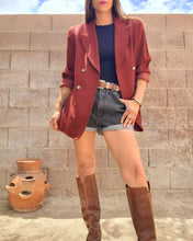 Load image into Gallery viewer, Perfect Burnt Orange 80s Liz Claiborne Blazer