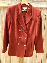 Load image into Gallery viewer, Perfect Burnt Orange 80s Liz Claiborne Blazer