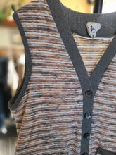 Load image into Gallery viewer, 70s Sunset Striped Terry Cloth Vest