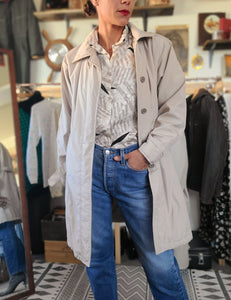 Vintage Eggshell Trenchcoat